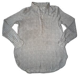Ann Taylor LOFT Women’s Patterned Blouse Top Medium M